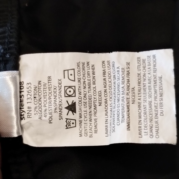 Scrubs Pants by Spread Good Cheer! Size XSP 52% cotton 45% poly Color: Black - Picture 4 of 15